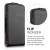 Husa frontală Flip pentru Apple iPhone 4 / 4S - negru_3