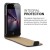Husa frontală Flip pentru Apple iPhone 4 / 4S - negru_4