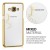 Průhledné pouzdro s designem víla pro Samsung Galaxy A5 - zlatá_2