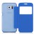 Flipový kryt s oknem pro Samsung Galaxy S6 - světle modrá_3