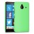 Pogumované pevné pouzdro pro Microsoft Lumia 640 XL - zelená_1