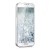 Průhledné pouzdro s designem indické slunce pro Samsung Galaxy S5 Mini - bílá_2