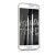 Průhledné pouzdro s designem don't touch my phone pro Samsung Galaxy S5 - bílá_2