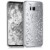 Průhledné pouzdro s designem vločky pro Samsung Galaxy S8 - stříbrná_1
