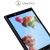 Premium tvrzené ochranné sklo pro Blackberry KEYtwo - černý rámeček_2