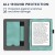 Flipové pouzdro pro Kobo Glo HD / Touch 2.0 - světle zelená_5