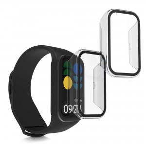 2x Púzdro pre Xiaomi Redmi Band 2 - priehľadná